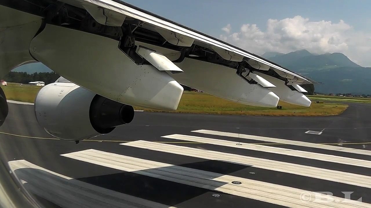 Swiss Avro RJ100 takeoff @ Ljubljana airport
