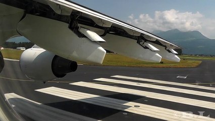 Swiss Avro RJ100 takeoff @ Ljubljana airport