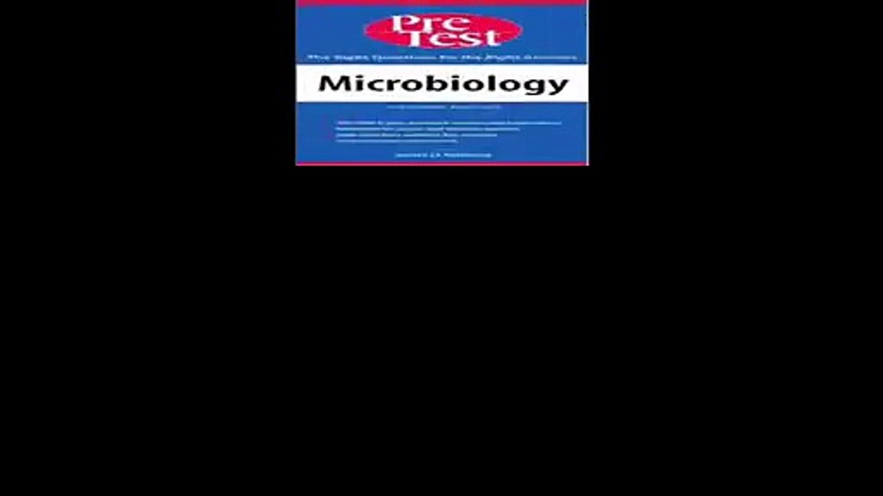 Microbiology PreTest Self-Assessment  Review Pre-Test Basic Science Series