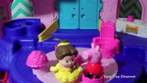 PEPPA PIG NICKELODEON   DISNEY PRINCESS Belle Little People and Disney Princesses FISHER PRICE