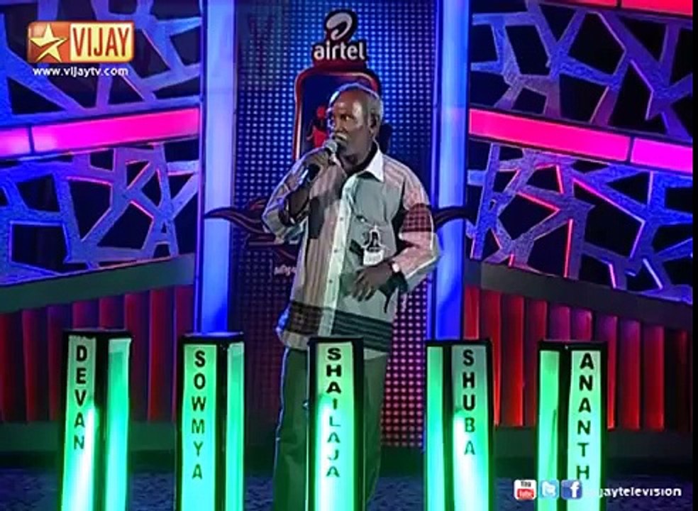 Super Singer - A Stunning Perfomance by Azhagesan