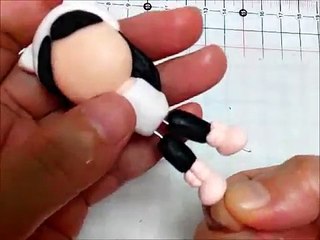 Clay Tutorial 黏土教學 ♥ Q版公仔 Clay Tutorial q Version Dolls Clay teaching