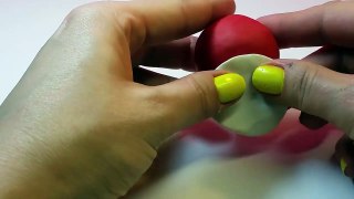 how to make angry bird from clay !!!
