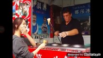 Epic Turkish ice cream TROLL! Stallone selling ice cream in Taiwan