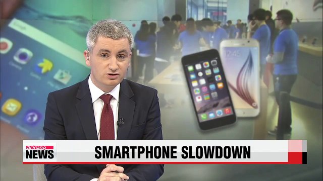 Global smartphone shipments to slow next year