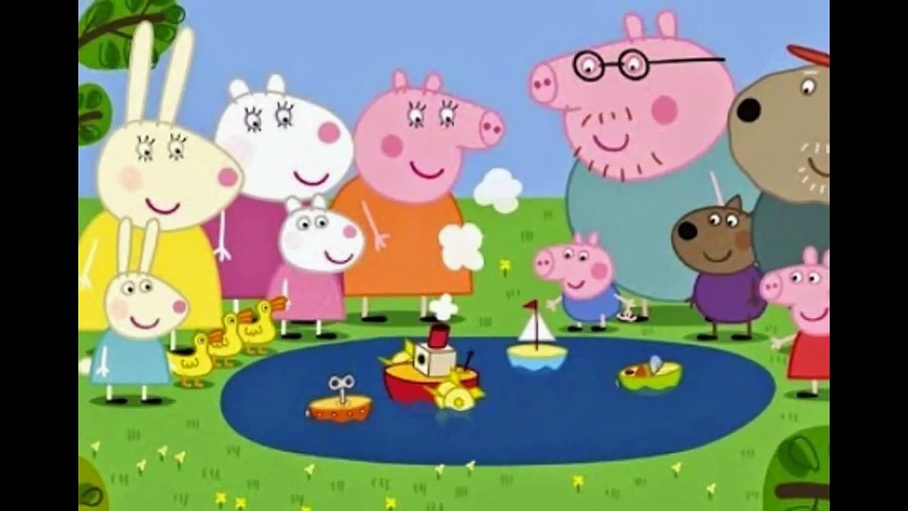 peppa pig train ride episode