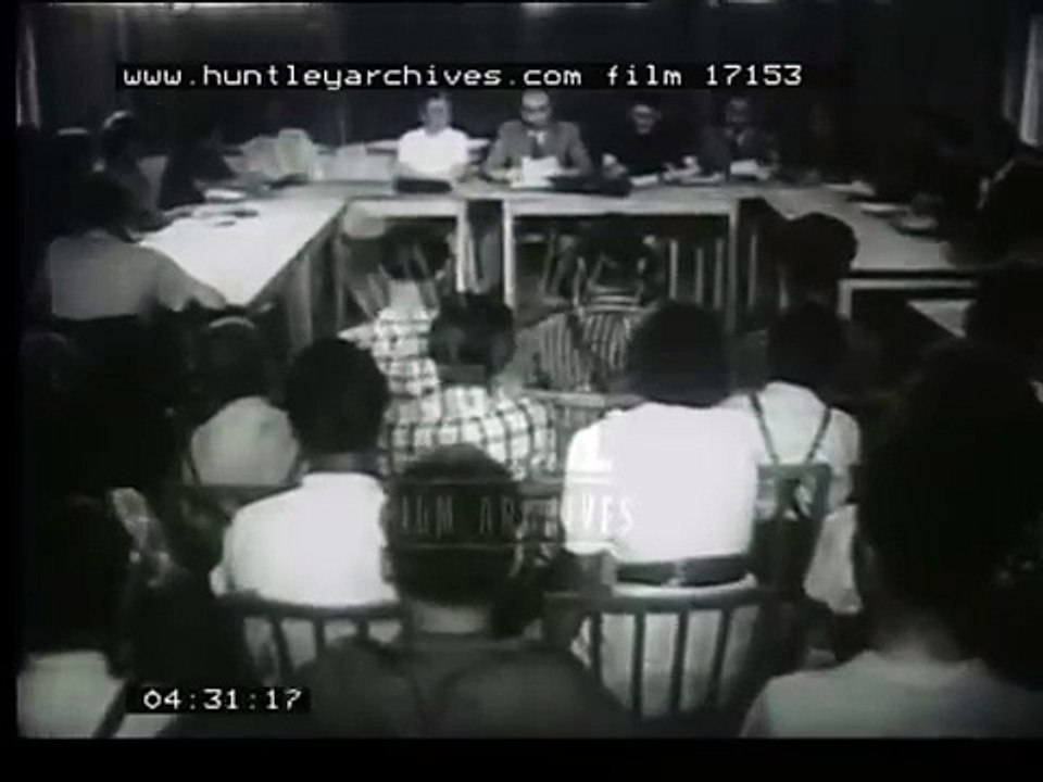 Projects for youth clubs in Germany just after World War Two, 1950's - Film 17153
