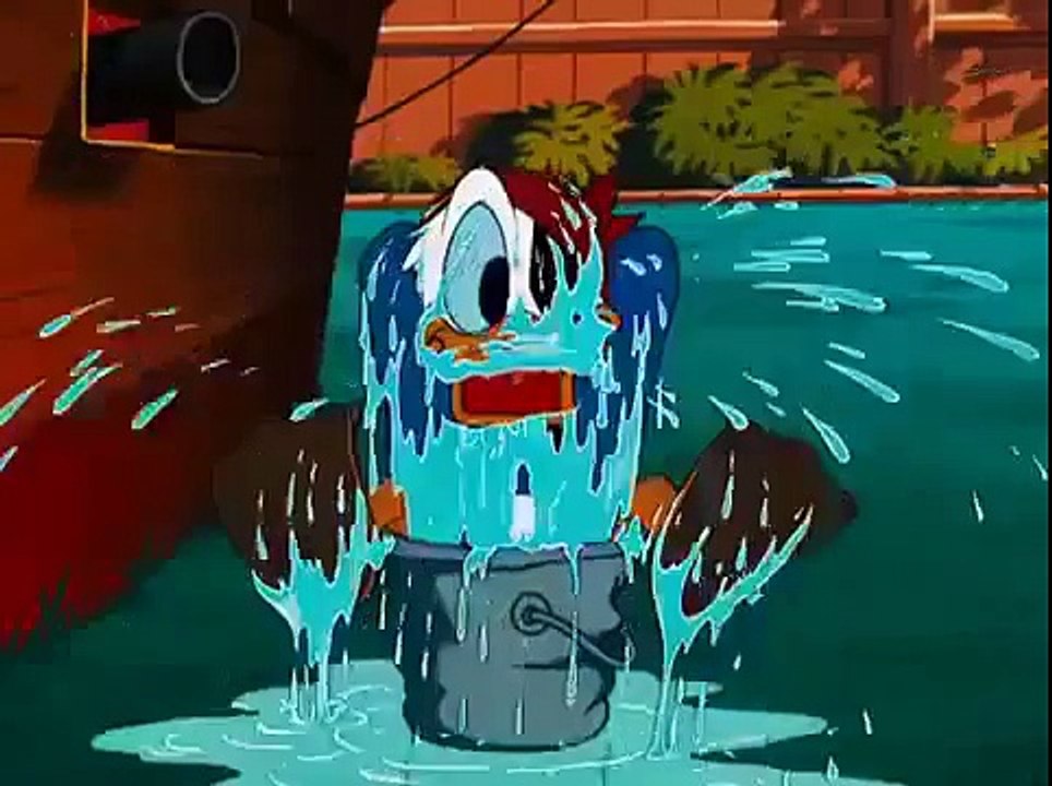 Donald Duck Spare the Rod Disney Cartoon Classic HQ