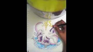 Speed Drawing- Octopus Illustration