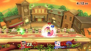 Luigi vs Lazy Jigglypuff | Smash 4 Wii U For Glory