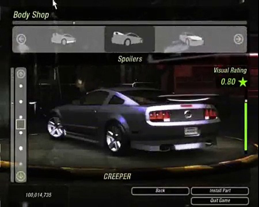 NFS Underground 2 - Ford Mustang GT Tuning