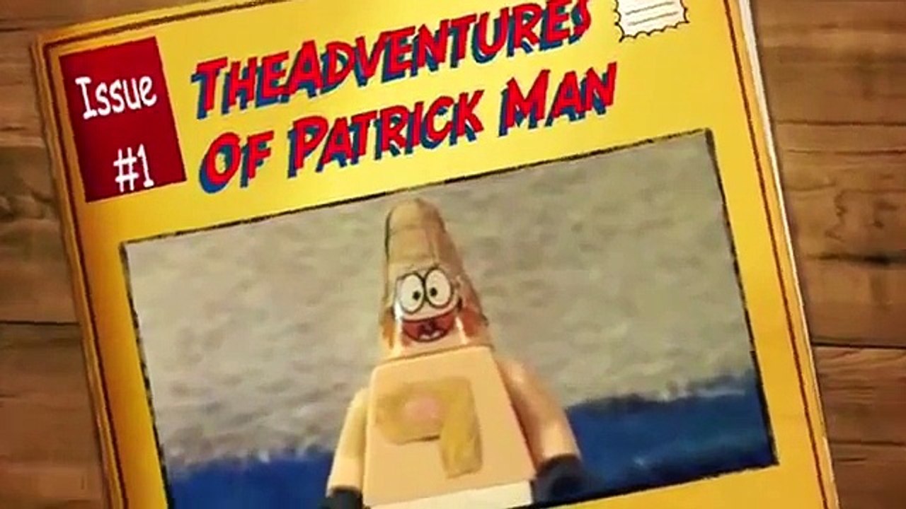 Lego Spongebob "The Adventures of Patrick man"