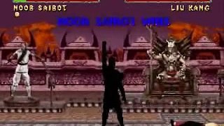 Mortal Kombat 2 SNES: Noob Saibot Very Hard part 1/2