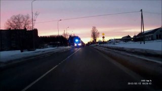 Avārija Balvos 15.03.2013, Car crash in Balvi