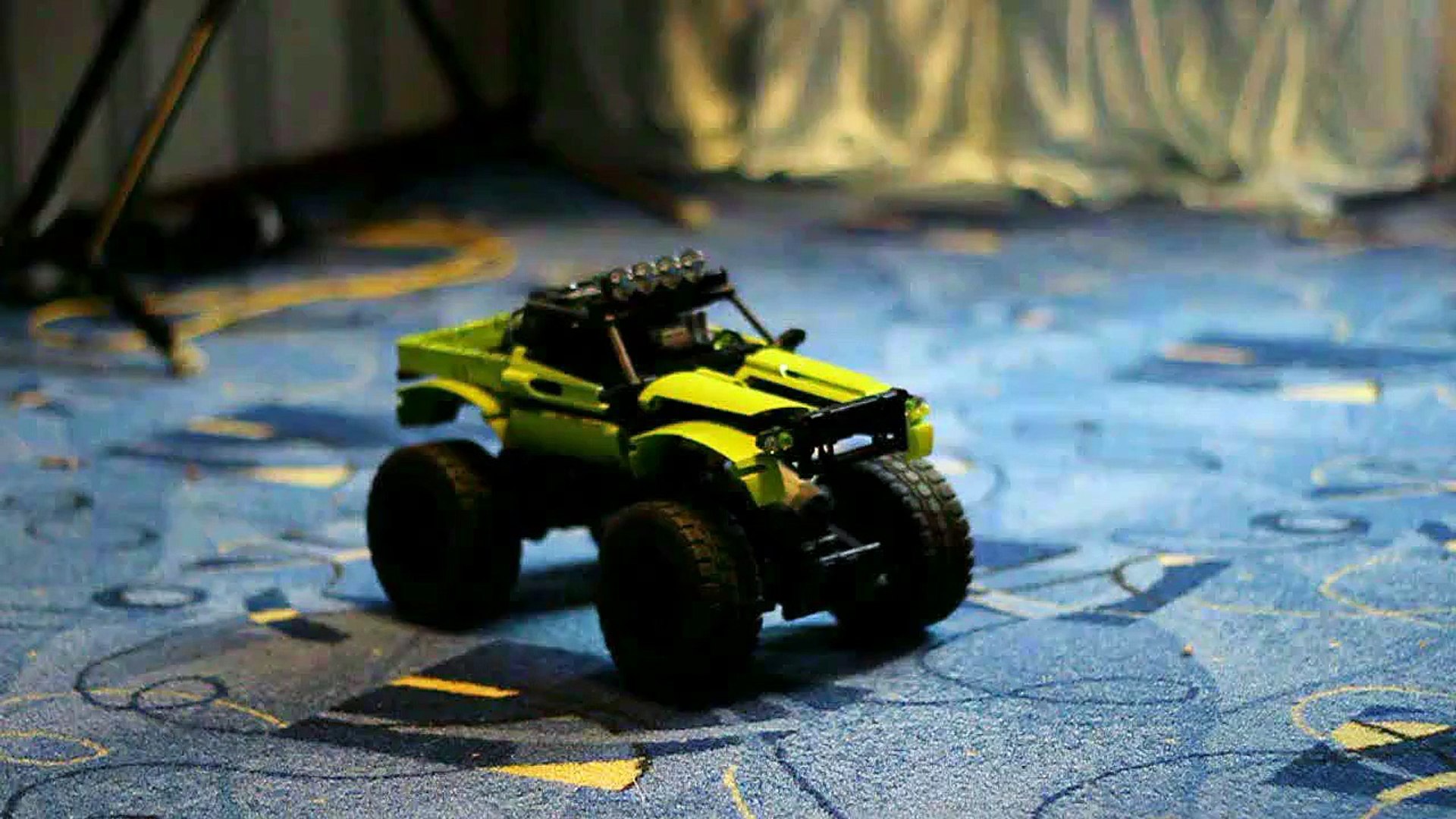 LEGO Technic Monster Truck 'Hulk' (MOC) - video Dailymotion