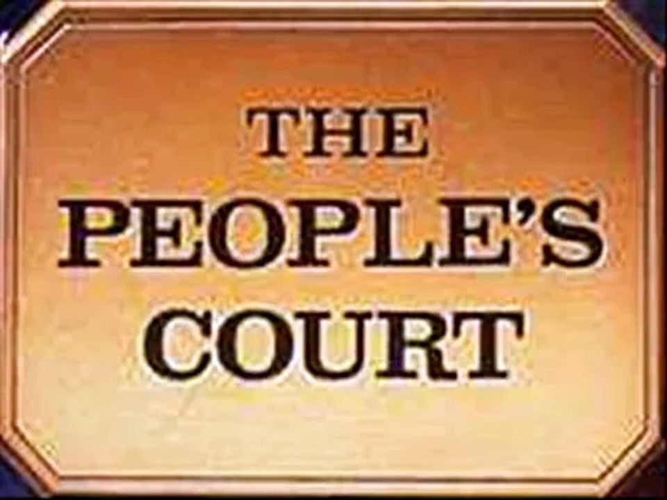 The People's Court 1981-1993 theme music