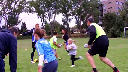 Rugby Skola na Bratislave 09-09-2015 RKB & Slovan