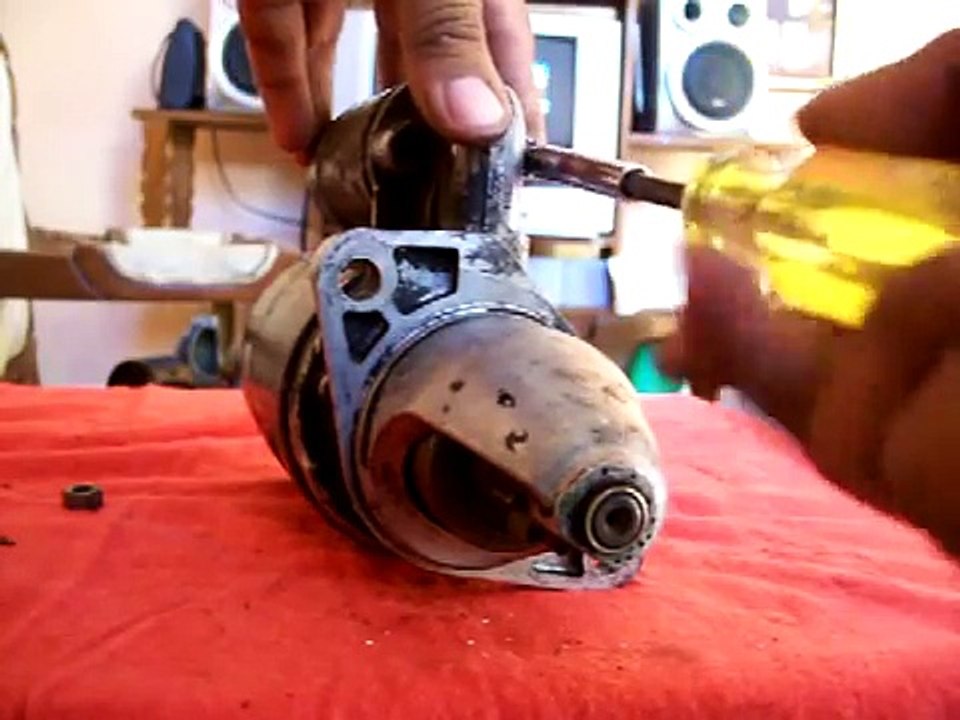 COMO  REPARAR   UNA MOTOR DE ARRANQUE   (STARTER) PARTE 1