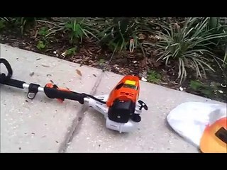 Stihl Kombi motor with Craftsman and Homelite attachment