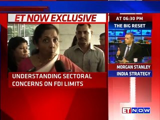Commerce Minister Nirmala Sitharaman on FDI Reforms