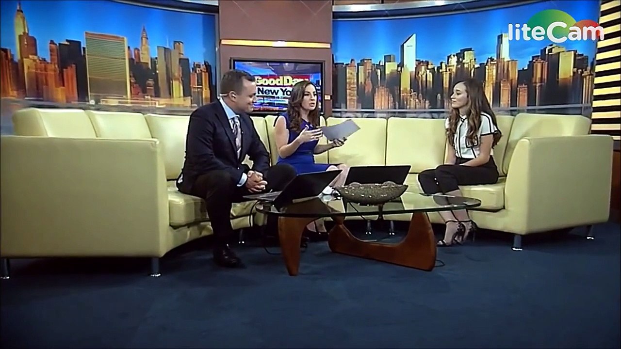 Alycia Debnam-Carey interview on Good Day New York