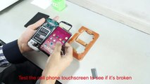 Cell Phone Repair Touchscreen LCD Laminating Machine Bubble-free OCA Laminator   Vacuum Pump