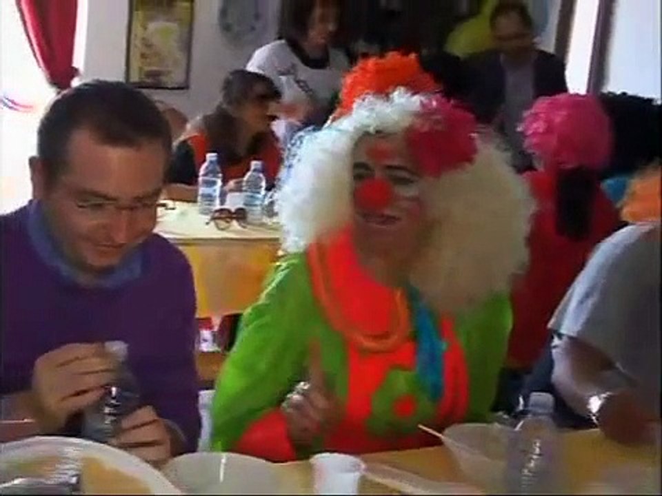 Clownterapia maggio 2009 - Servizio Tevere TV