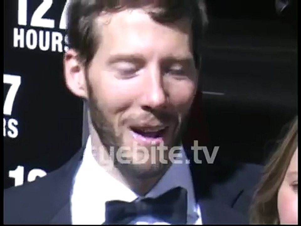 Aron Ralston and Jessica Trusty at "127 Hours" Los Angeles Premiere