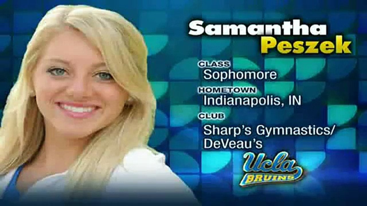 Samantha Peszek Floor Exercise 2012 vs San Jose State.mpg