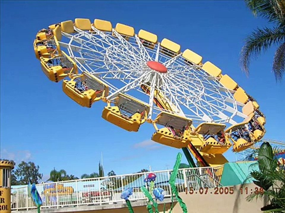 My Top Ten DreamWorld and WhiteWater World Rides