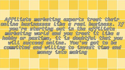 3 Things That No Affiliate Marketing Expert Would Be Without