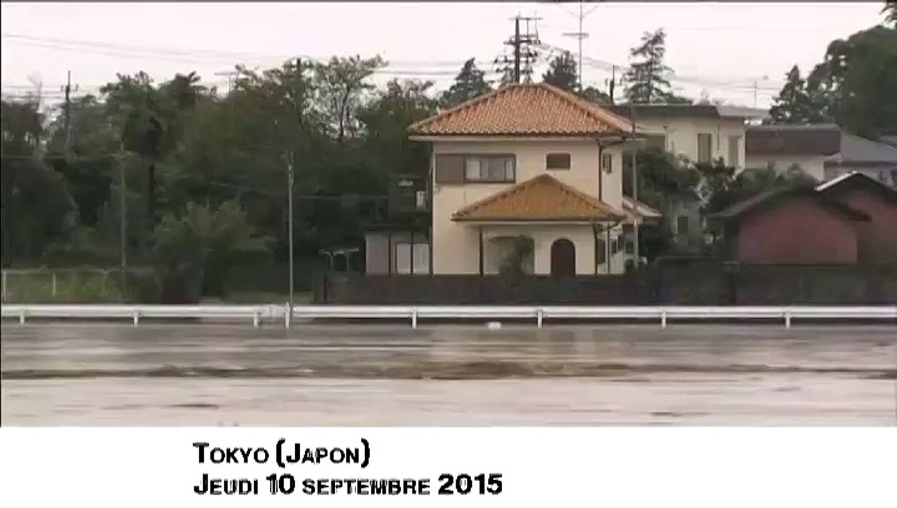 Japon : des milliers de personnes évacuées en raison de pluies torrentielles