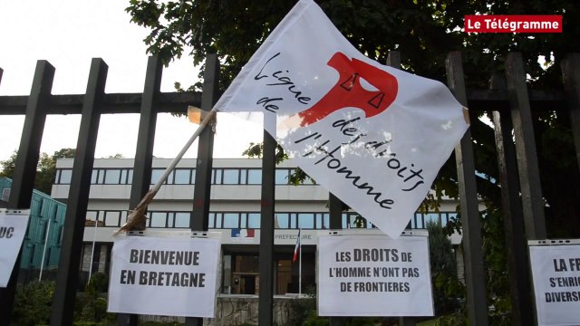 Saint-Brieuc. Plusieurs centaines de personnes manifestent leur soutien aux réfugiés