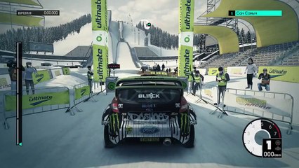 BEAUTIFUL rally snowy road! Cartoons for boys! Cartoons about cars and rally!