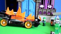Fireman Sam Episode Saves Lego Batman's Batcar Peppa Pig Gotham City WOW