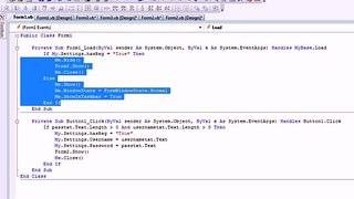 Visual basic 2008 - Registration&Login System [PART 2] ADVANCED