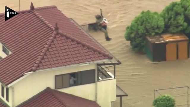 Le Japon touché par des inondations de grande ampleur