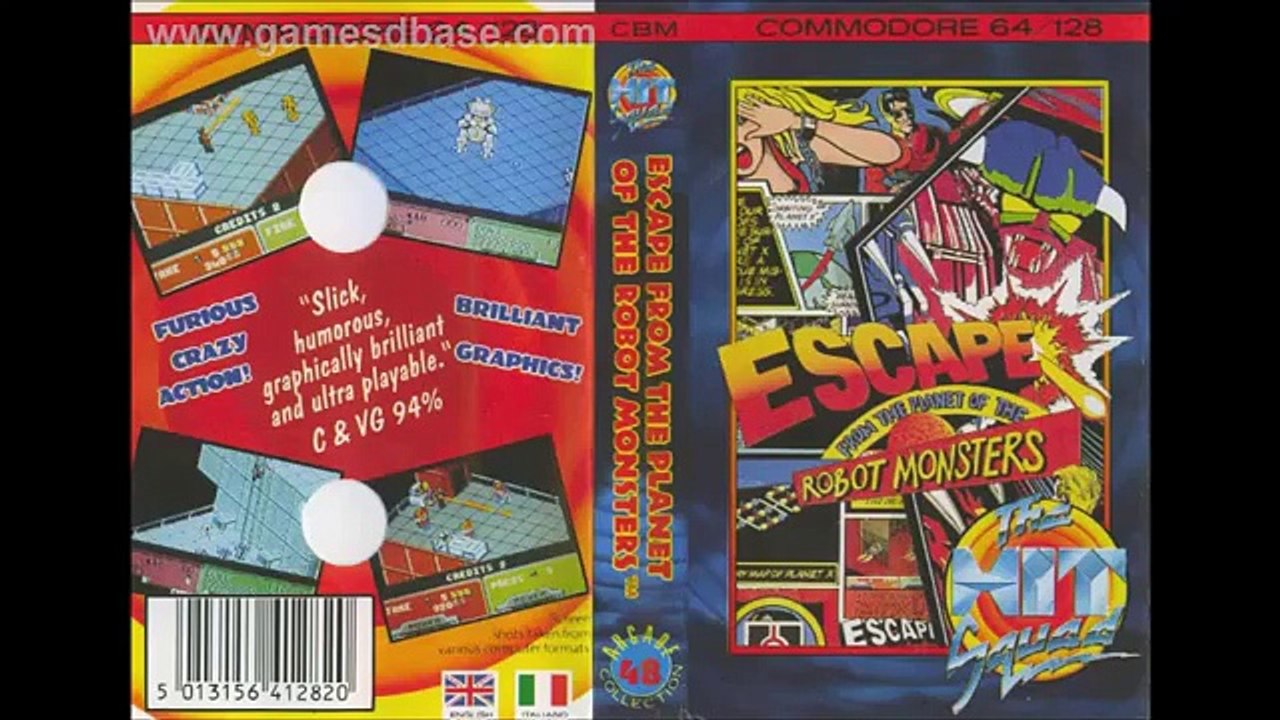 Commodore 64 Music (Escape from the Planet of the Robot Monsters)