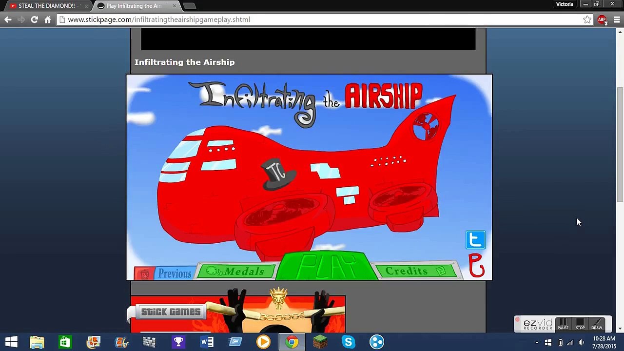 I play Henry Stickmin series