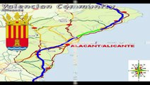 AP-7 Autopista del Mediterráneo , Zona Marina Baja , Alicante/Alacant / Expressways in Spain