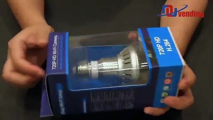 NuCam 720p Night Vision Light Bulb Camera