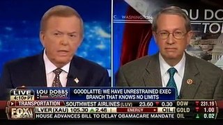 Chairman Goodlatte on Fox Business with Lou Dobbs on the President's Overreach