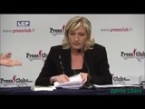 Marine Le Pen humiliée et déstabilisée par des journalistes