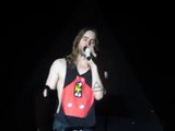 Jared Leto from Thirty Seconds to Mars sings Amazing Grace