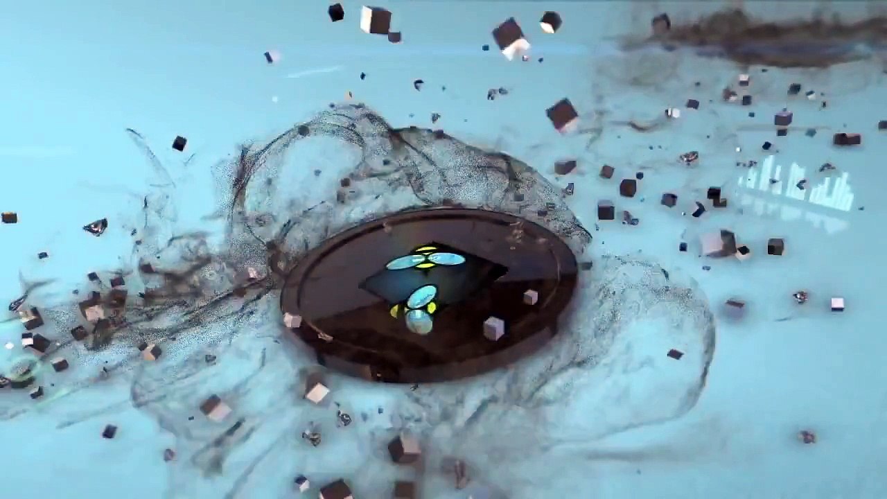 Free After Effects Template - Dust Particle Logo