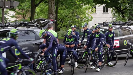 GP Québec / Montréal 2015 - Entraînement matinal à l'Île d'Orléans