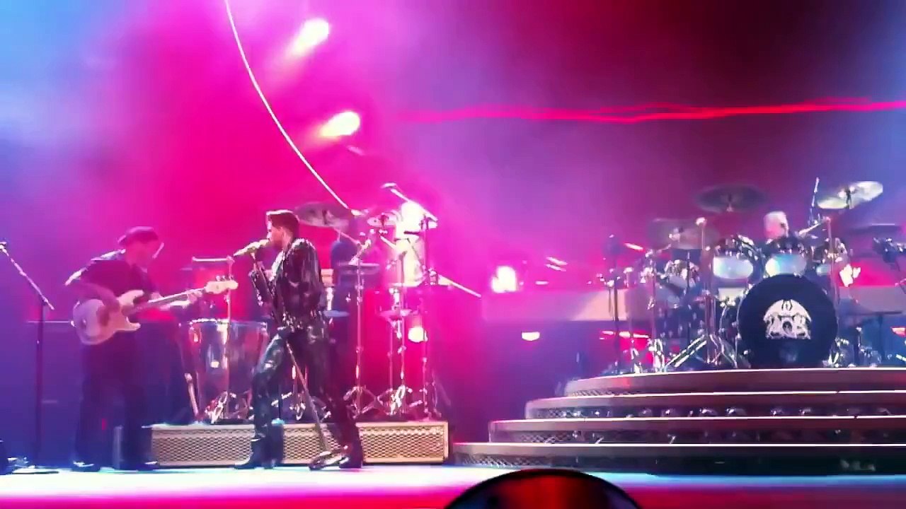 Queen + Adam Lambert & Lady Gaga - Another One Bites The Dust, Australia 2014 HD
