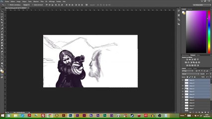 Digital art - speed painting - concours Mac Corniche