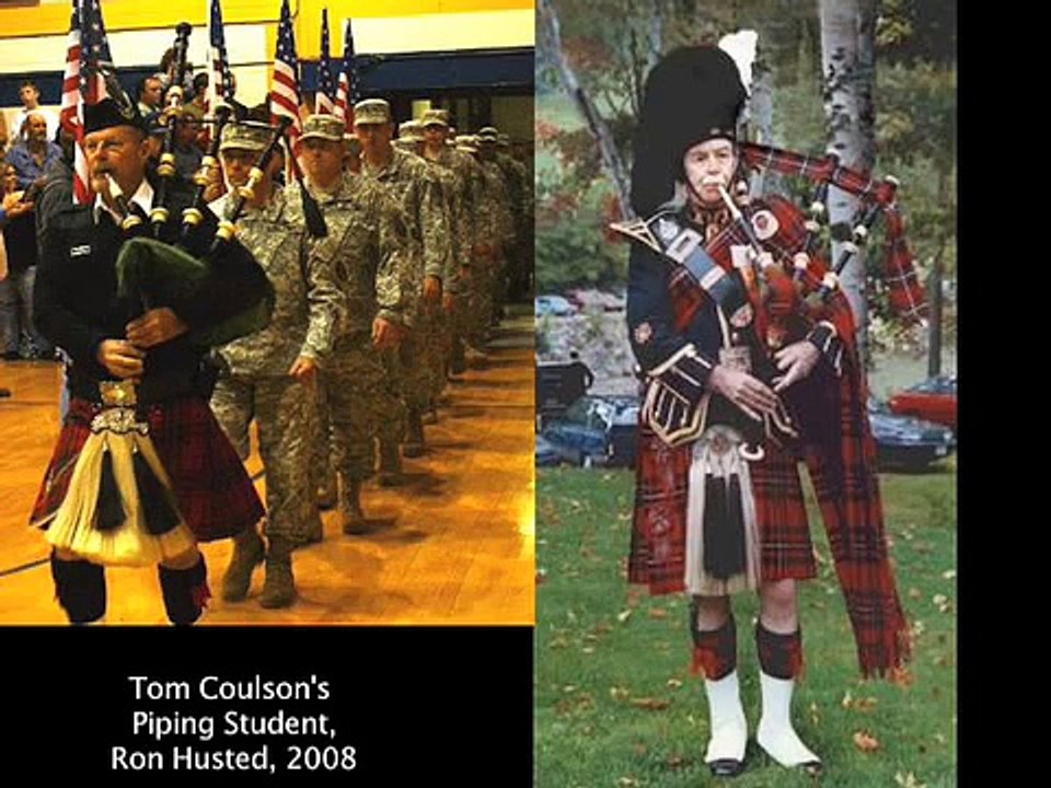 Bagpipes Flowers of the Forest Tom Coulson video Dailymotion