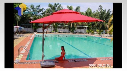 Dù che quán cafê lệch tâm đẹp giá rẻ